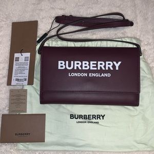 Mahogany Burberry Crossbody bag